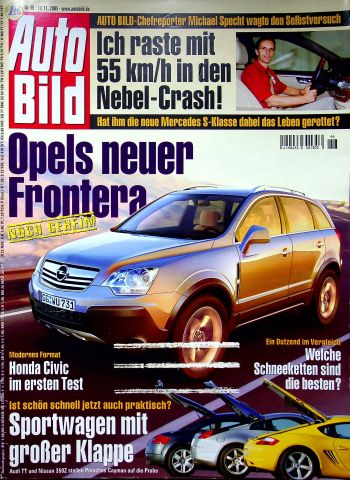 Deckblatt Auto Bild (46/2005)